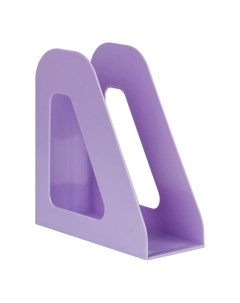 Лоток для бумаг вертикальный Фаворит фиолетовый 90 мм Стамм