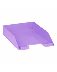Лоток для бумаг горизонтальный Фаворит фиолетовый Стамм