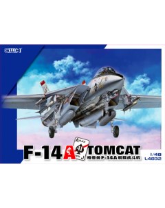 Сборная модель 1 48 Американский истребитель перехватчик F 14A Tomcat L48 Great wall hobby
