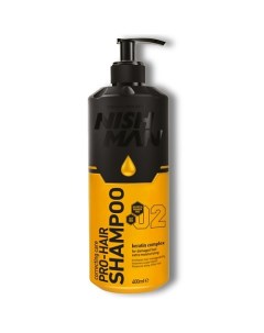 Шампунь для волос Professional hair shampoo 01 SALT PARABEN FREE 400 0 Nishman