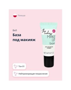 База под макияж STOP REDNESS MAKE UP BASE нейтрализующая покраснения 1 0 Bell