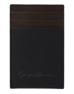 Кожаный футляр для кредитных карт Giorgio armani