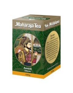 Чай черный Tea Ассам Диком байховый 100 г Maharaja