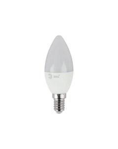 Лампа светодиодная Б0031400 LED B35 7W 860 E14 диод свеча 7Вт хол E14 Era