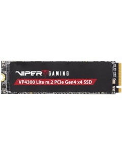 Накопитель SSD M 2 2280 VP4300L1TBM28H VIPER VP4300 Lite 1TB PCIe Gen4 x4 NVMe 2 0 7400 6400MB s 800 Patriot memory