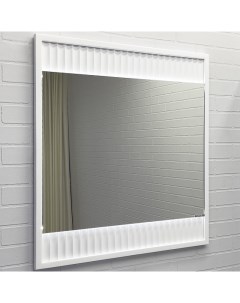 Зеркало Марсель 75 с подсветкой белое матовое Comforty