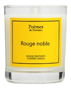 Ароматическая свеча Rouge Noble свеча 140г Poemes de provence