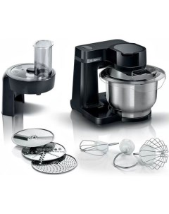 Кухонная машина Mum Serie 2 MUMS2EB01 черный серебристый Bosch