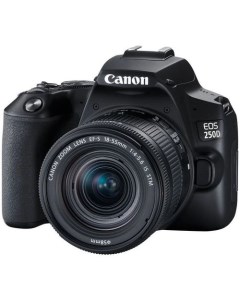 Зеркальный фотоаппарат EOS 250D Kit Black 18 55 IS STM kit EF S 18 55mm f 1 4 5 6 IS STM черный Canon