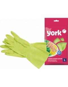 Резиновые перчатки York