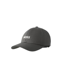 Хлопковая бейсболка с логотипом бренда Boss
