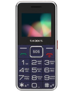 Мобильный телефон TM B319 цвет синий Texet