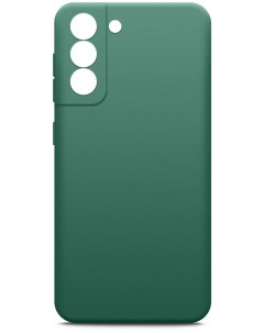 Силиконовый чехол для Samsung Galaxy S21 FE зеленый Kasla