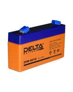 Аккумулятор для ИБП DTM 6012 1 2 А ч 6 В DTM 6012 Дельта