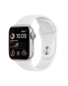Часы Watch Series SE 2023 GPS Cell 40мм Aluminum Case Sport Band Silver M L Apple