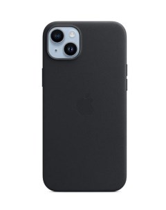 Чехол клип кейс Leather Case with MagSafe A2907 для iPhone 14 Plus черный Apple