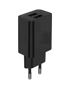 Сетевое зарядное устройство USB 2A С 2 1A черное Stellarway