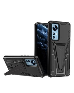 Чехол Rack Case для Xiaomi 12 12X черный Black panther