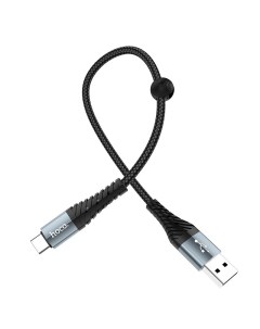 Кабель X38 USB Type C USB 1 м черный Hoco