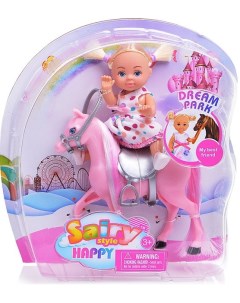 Кукла Сайри с лошадкой 10 см Defa lucy