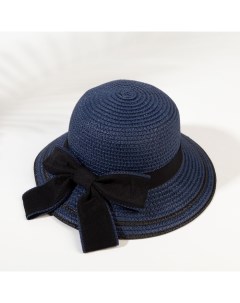 Шляпа для девочки Модница цвет синий р р 52 Minaku