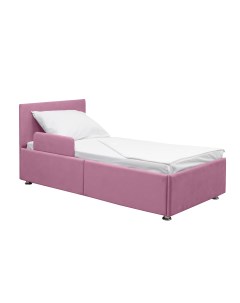 Кровать детская УМКА ярко розовая на ортопедическом основании с бортиком 1600 800 М-стиль