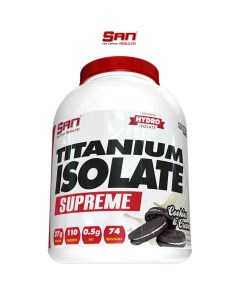 Протеин Titanium Isolate Supreme 2270 гр печенье крем San