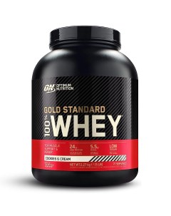 Протеин 100 Whey Gold Standard EU 2270 г печенье крем Optimum nutrition