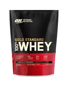 Протеин 100 Whey Gold Standard EU 465 г двойной шоколад Optimum nutrition