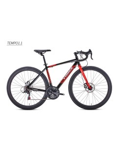 Велосипед шоссейный Tempo 1 1 BlackRedWhite 21 2023 Trinx