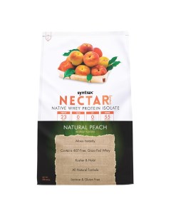Протеин Nectar Natural 907 гр Natural Peach Syntrax