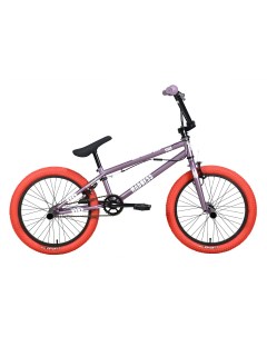 Велосипед Madness BMX 2 2024 фиолетово серый перламутр красный 9 Stark