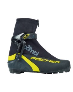Ботинки для беговых лыж RC1 Combi 2020 черные желтые 42 Fischer