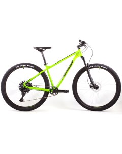 Велосипед Big Nine 150 2023 Цвет green black Размер 14 Merida
