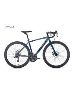 Велосипед шоссейный Tempo 1 1 21 BlueYellowBlue 2023 Trinx
