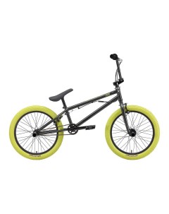 Велосипед Madness BMX 3 2024 антрацитовый антрацитовый глянцевый зеленый 9 Stark