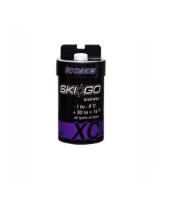 Мазь держания XC Kickwax Violet 1 С 9 С 45 г Skigo