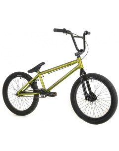 Велосипед COMODO BMX CYCLONE 20 2023 Цвет желтый зеленый мкталлик Acme