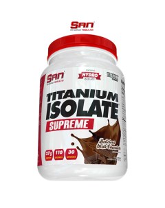 Протеин Titanium Isolate Supreme 2 0 908 г delicious milk chocolate San