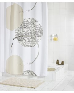 Штора для ванных комнат Sophy серый 180Х200 Ridder