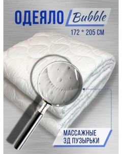 Одеяло 2 спальный 172x205 см Силиконизированное волокно Мегабей