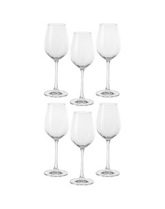 Набор бокалов для вина Columba optic стекло 6шт 400мл 669 401 Crystal bohemia