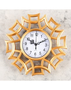 Часы настенные серия Интерьер Шейн 25 х 25 см микс Nobrand