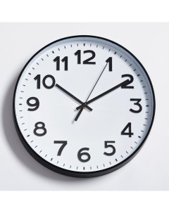 Часы настенные серия Классика Этель плавный ход d 29 5 см циферблат 28 5 см Nobrand