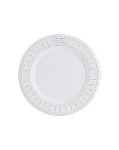 Тарелка обеденная керамическая белая 25 5 см MC G867900681D0196 Matceramica