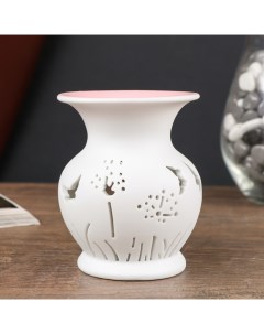 Аромалампа керамика Бабочки на вазе МИКС 9 5х7 5х7 5 см Nobrand