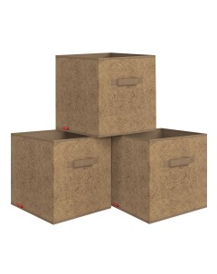 Коробки для хранения вещей MA BOX 3L набор 3 шт 28х28х28 см Valiant