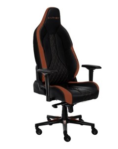 Кресло для геймеров COMMANDER CR чёрный коричневый Karnox