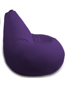 Кресло мешок Груша XXXXL дюспа фиолетовый Pufon