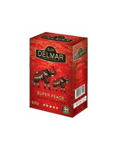 Чай черный Super Pekoe среднелистовой 100 г Sun delmar
